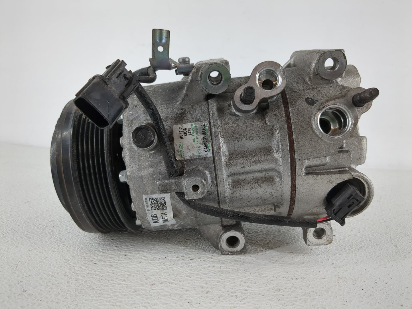 2019-2021 Genesis G70 Air Conditioning A/c Ac Compressor Oem - Oemusedautoparts1.com
