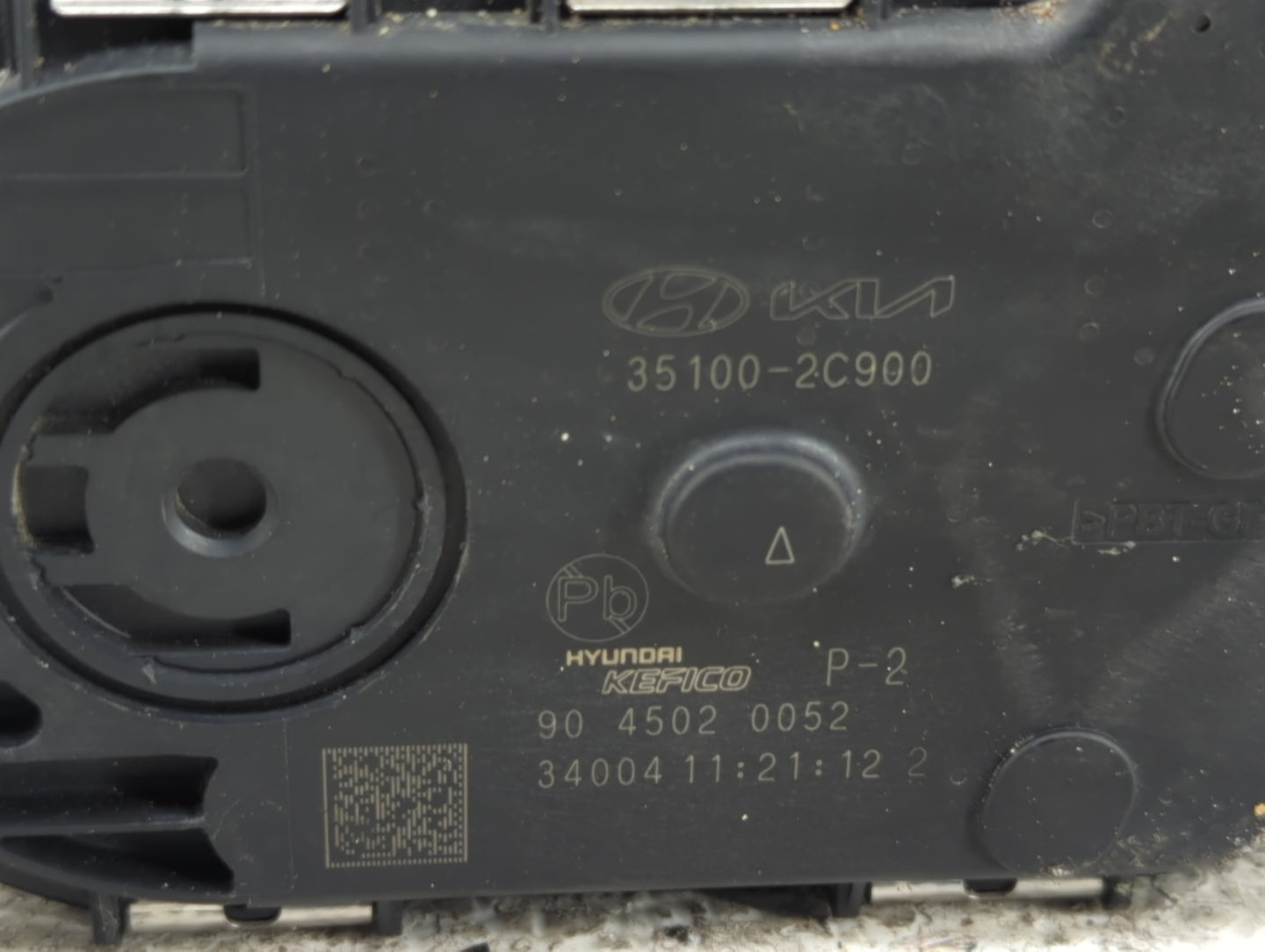 2023 Genesis G70 Throttle Body P/N:35100-2C900 Fits OEM Used Auto Parts - Oemusedautoparts1.com