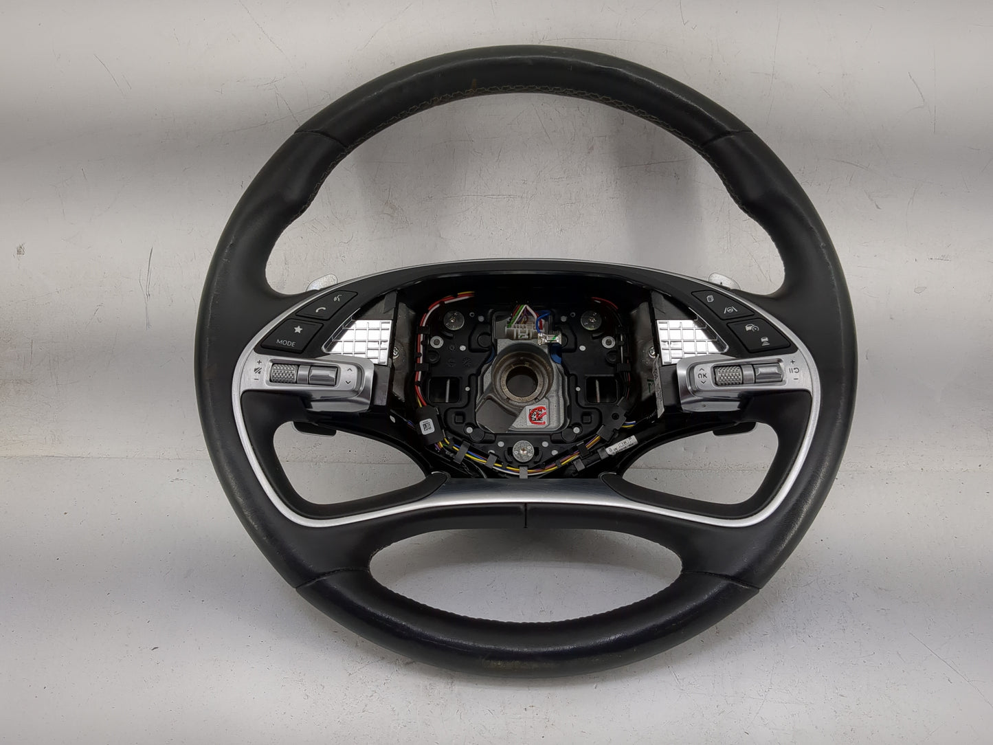 2022-2022 Genesis G80 Steering Wheel Oem Black - Oemusedautoparts1.com