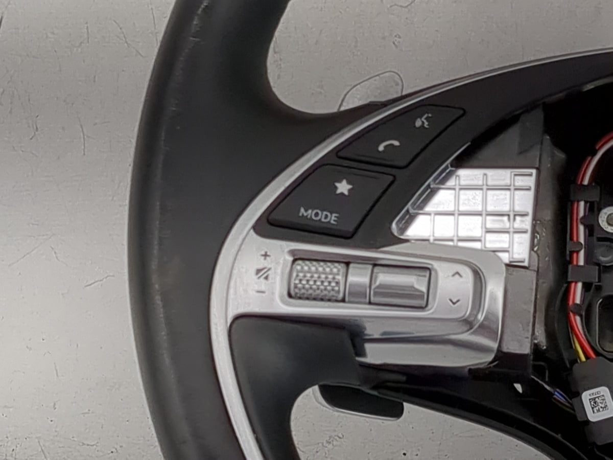2022-2022 Genesis G80 Steering Wheel Oem Black - Oemusedautoparts1.com