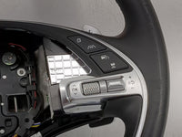 2022-2022 Genesis G80 Steering Wheel Oem Black - Oemusedautoparts1.com
