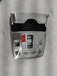 2023 Genesis Gv60 Overhead Console W/rear Climate Control Gray - Oemusedautoparts1.com