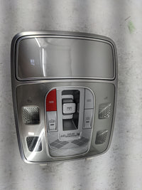 2023 Genesis Gv60 Overhead Console W/rear Climate Control Gray - Oemusedautoparts1.com