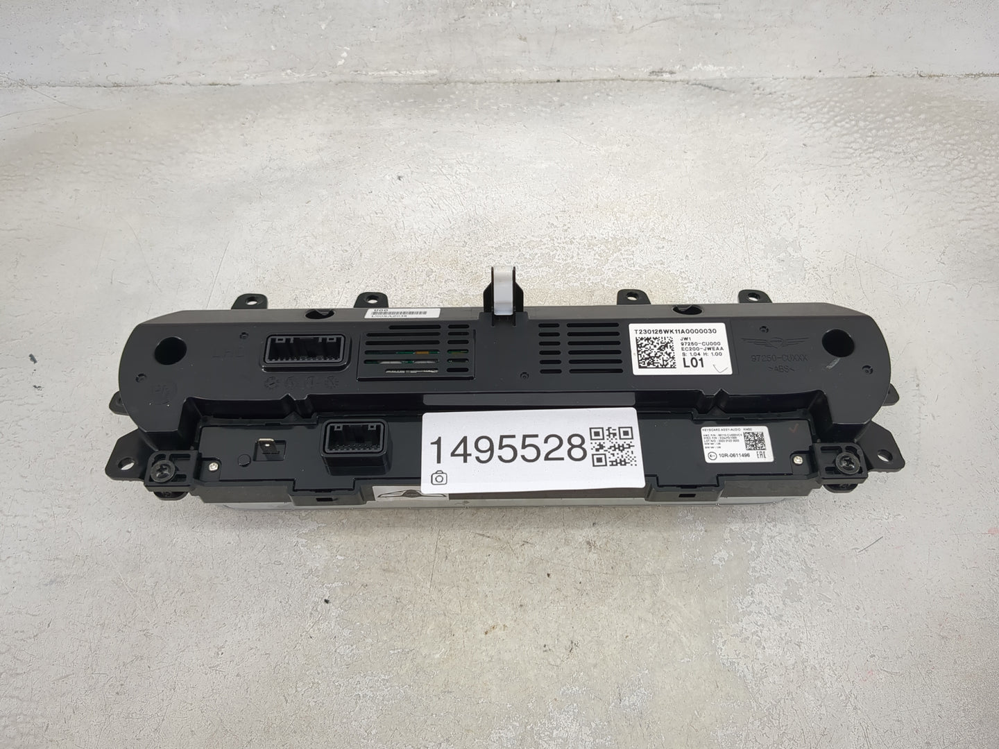2023 Genesis Gv60 Climate Control Module Temperature AC/Heater Replacement P/N:97250-CU000 EC200-JWEAA, T230126WK11A0000030 