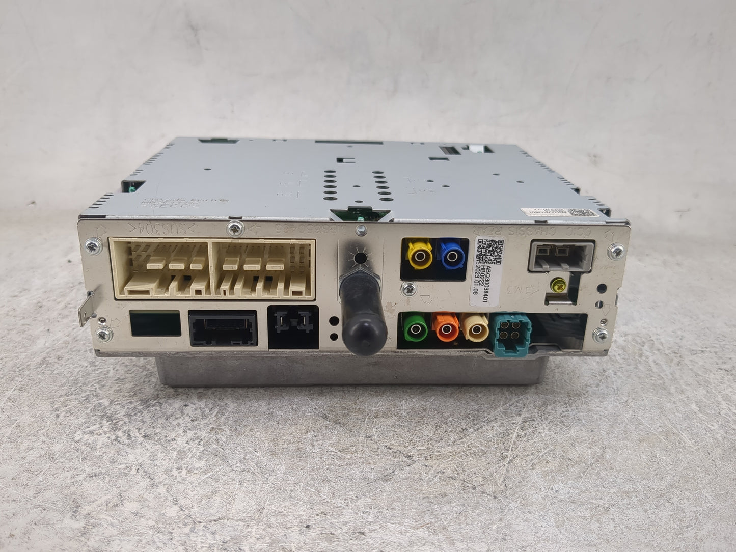 2023 Genesis Gv60 Radio AM FM Cd Player Receiver Replacement P/N:96560CU700 NSHKCNNG1AT, BEJCCICUS, 2703H-CCICUS Fits OEM Us