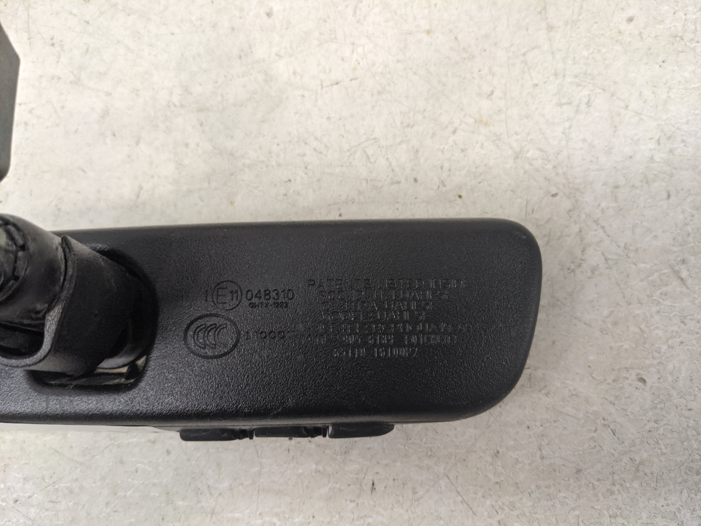 2023 Genesis Gv70 Interior Rear View Mirror Replacement OEM P/N:048310 E11048310 Fits OEM Used Auto Parts - Oemusedautoparts