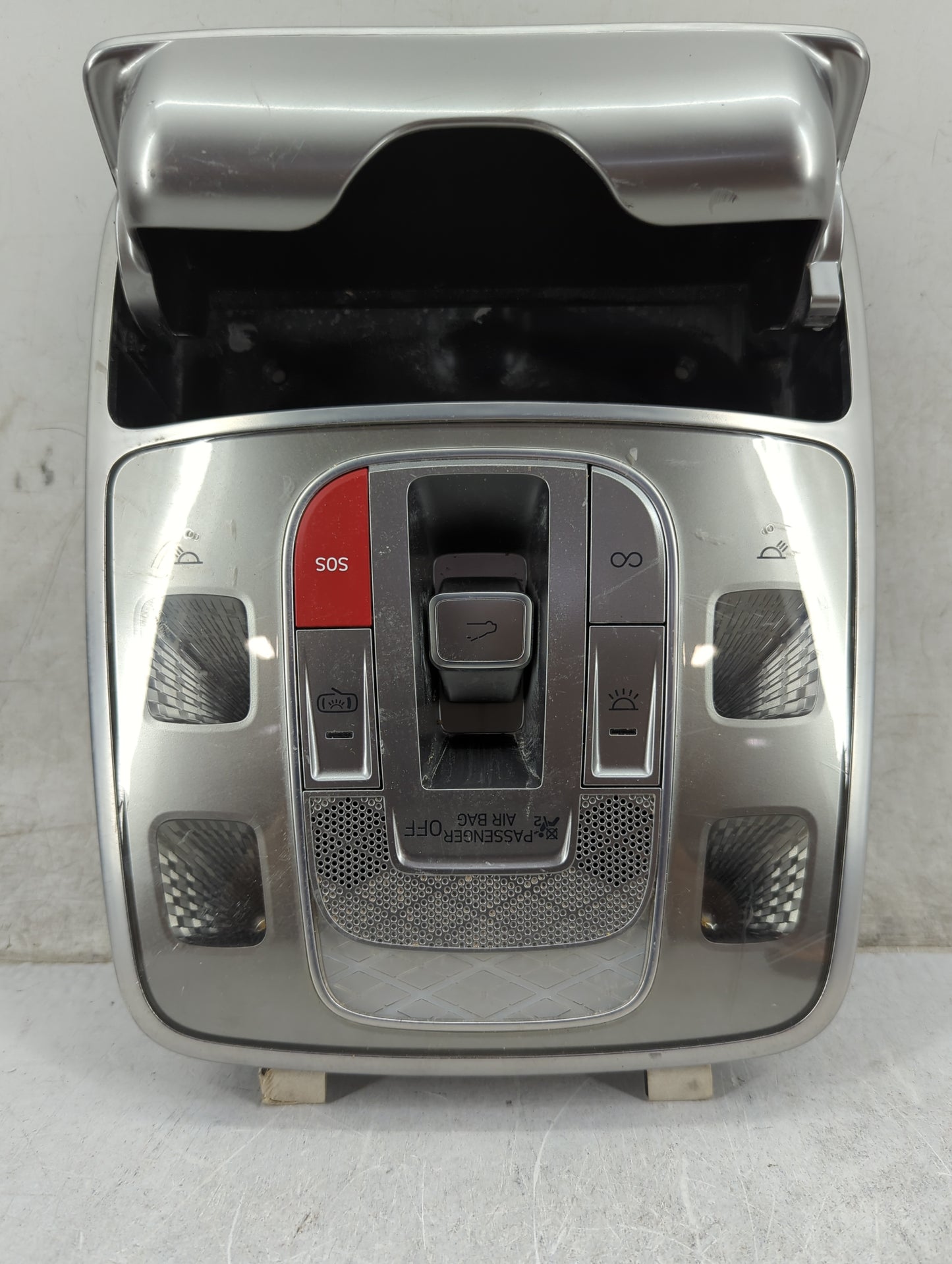 2022-2022 Genesis Gv70 Overhead Roof Console Silver - Oemusedautoparts1.com