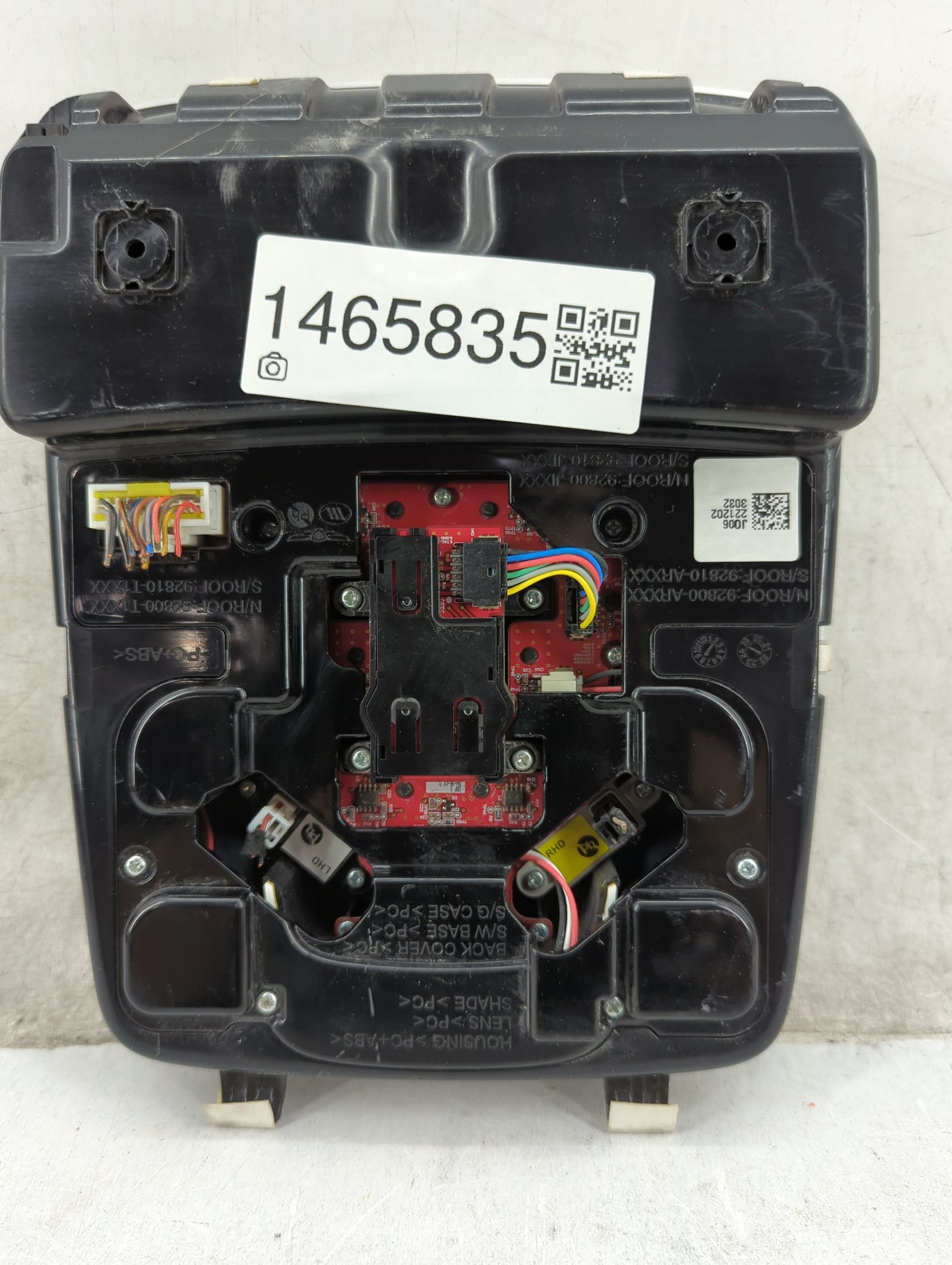 2022-2022 Genesis Gv70 Overhead Roof Console Silver - Oemusedautoparts1.com