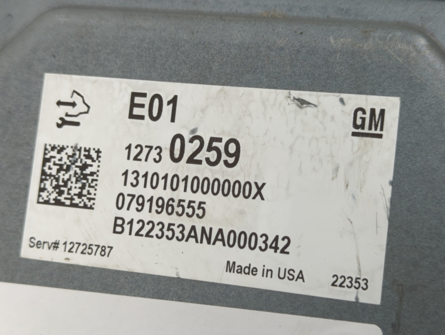 2023 Gmc Acadia Engine Control Computer Ecu Pcm Ecm Pcu Oem - Oemusedautoparts1.com