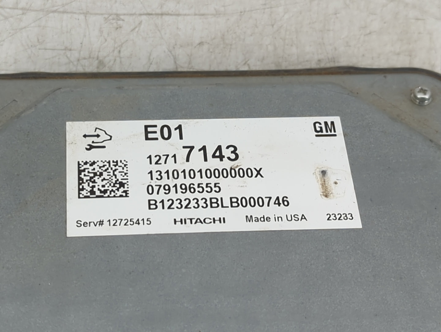 2023 Gmc Canyon PCM Engine Control Computer ECU ECM PCU OEM P/N:12717143 12725415, 079196555 Fits OEM Used Auto Parts - Oemu