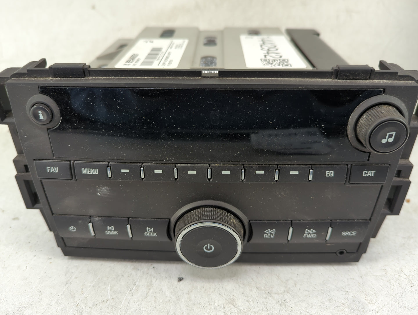 2015-2019 Gmc Savana 2500 Radio AM FM Cd Player Receiver Replacement P/N:85586031 28773174 Fits OEM Used Auto Parts - Oemuse