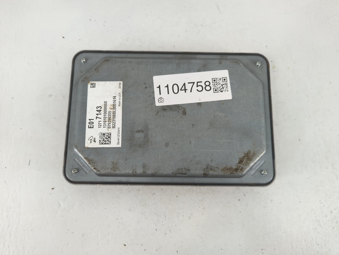 2023 Gmc Sierra 1500 PCM Engine Control Computer ECU ECM PCU OEM P/N:12717143 Fits OEM Used Auto Parts - Oemusedautoparts1.c