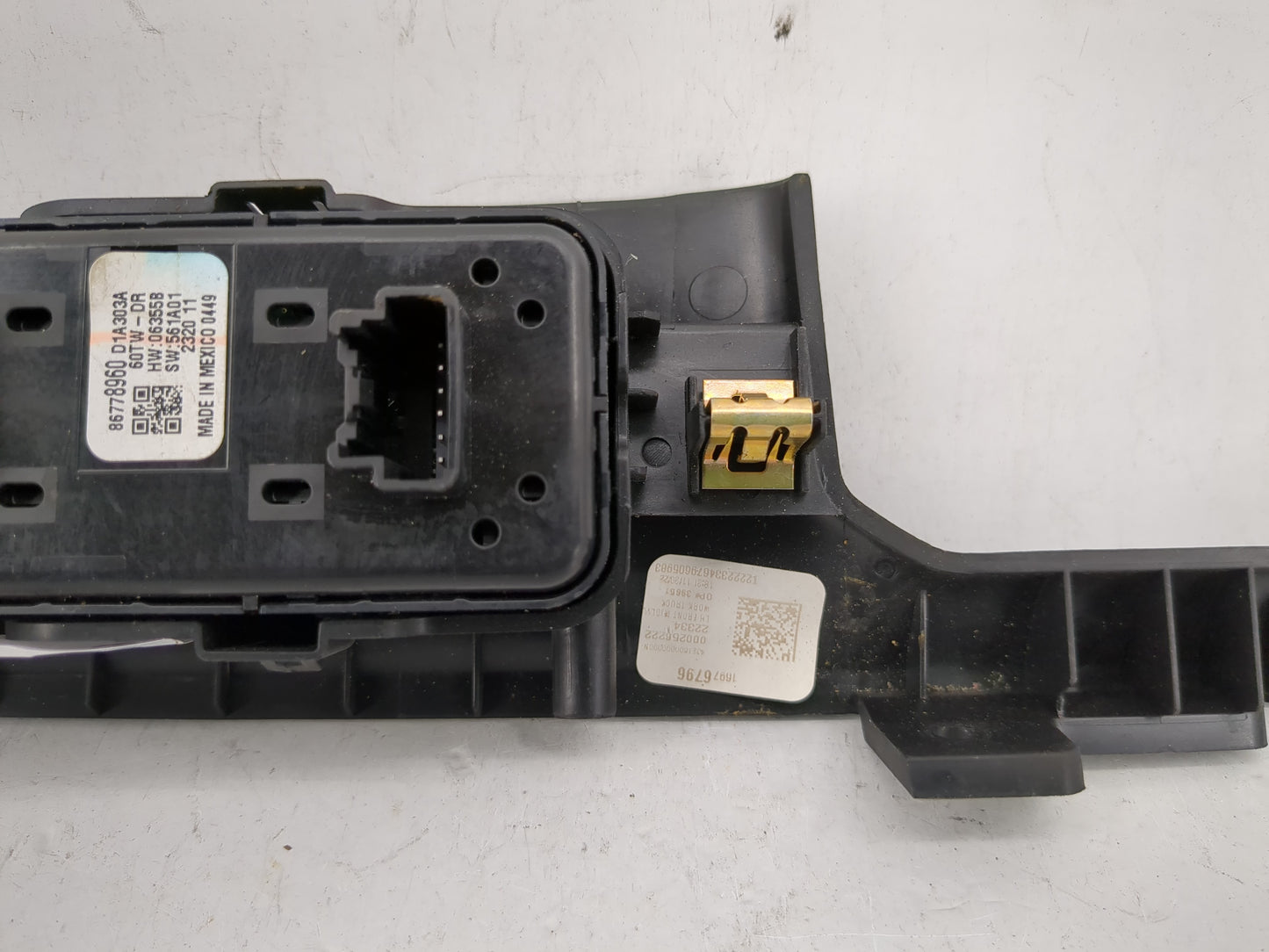 2019-2022 Gmc Sierra 1500 Master Power Window Switch Replacement Driver Side Left P/N:86778960 Fits Fits 2019 2020 2021 2022