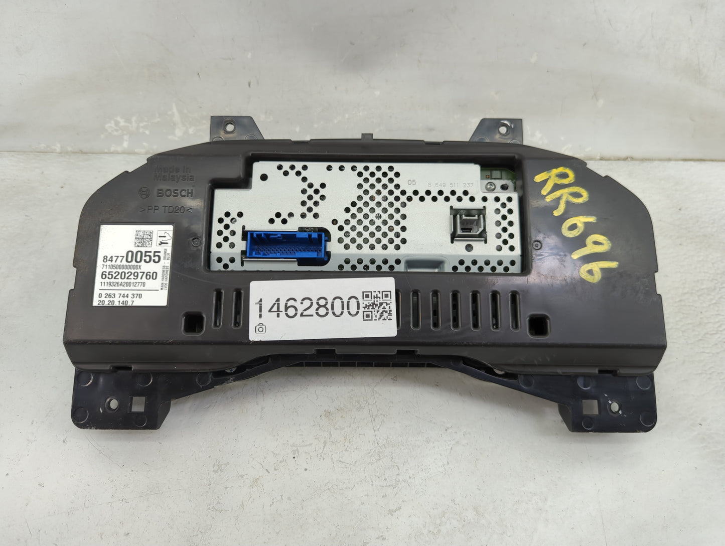 2023 Gmc Sierra 2500 Pickup Instrument Cluster Speedometer Gauges P/N:84770055 652029760, 0263744370 Miles: Fits Fits 2021 2