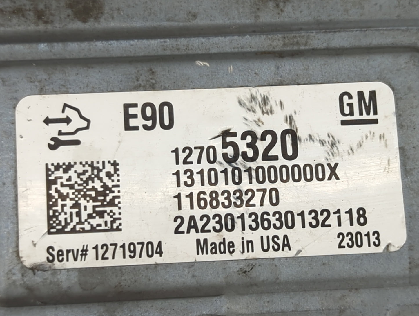 2021-2022 Gmc Yukon PCM Engine Control Computer ECU ECM PCU OEM P/N:12705320 12719704 Fits Fits 2021 2022 OEM Used Auto Part