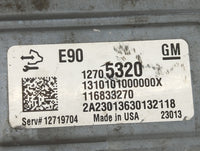 2021-2022 Gmc Yukon PCM Engine Control Computer ECU ECM PCU OEM P/N:12705320 12719704 Fits Fits 2021 2022 OEM Used Auto Part
