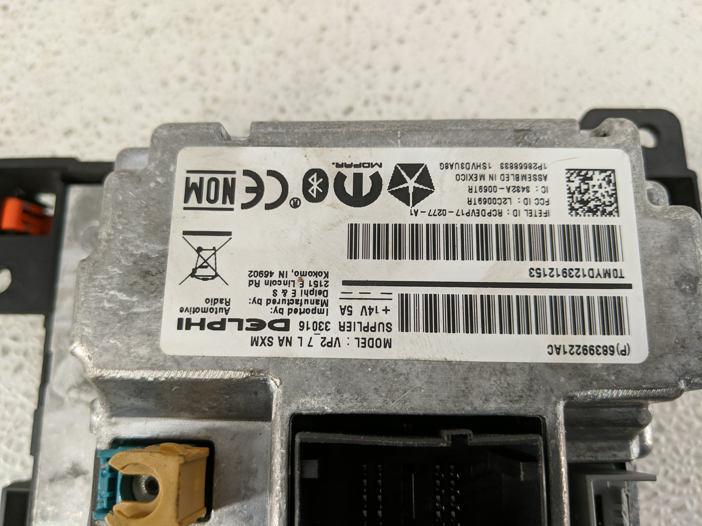 2023 Honda Accord Radio AM FM Cd Player Receiver Replacement P/N:P68399221AC Fits OEM Used Auto Parts - Oemusedautoparts1.co