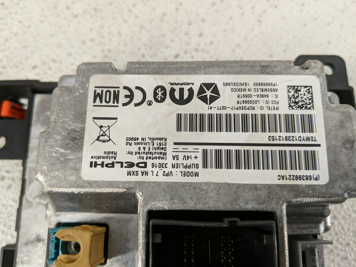 2023 Honda Accord Radio AM FM Cd Player Receiver Replacement P/N:P68399221AC Fits OEM Used Auto Parts - Oemusedautoparts1.co