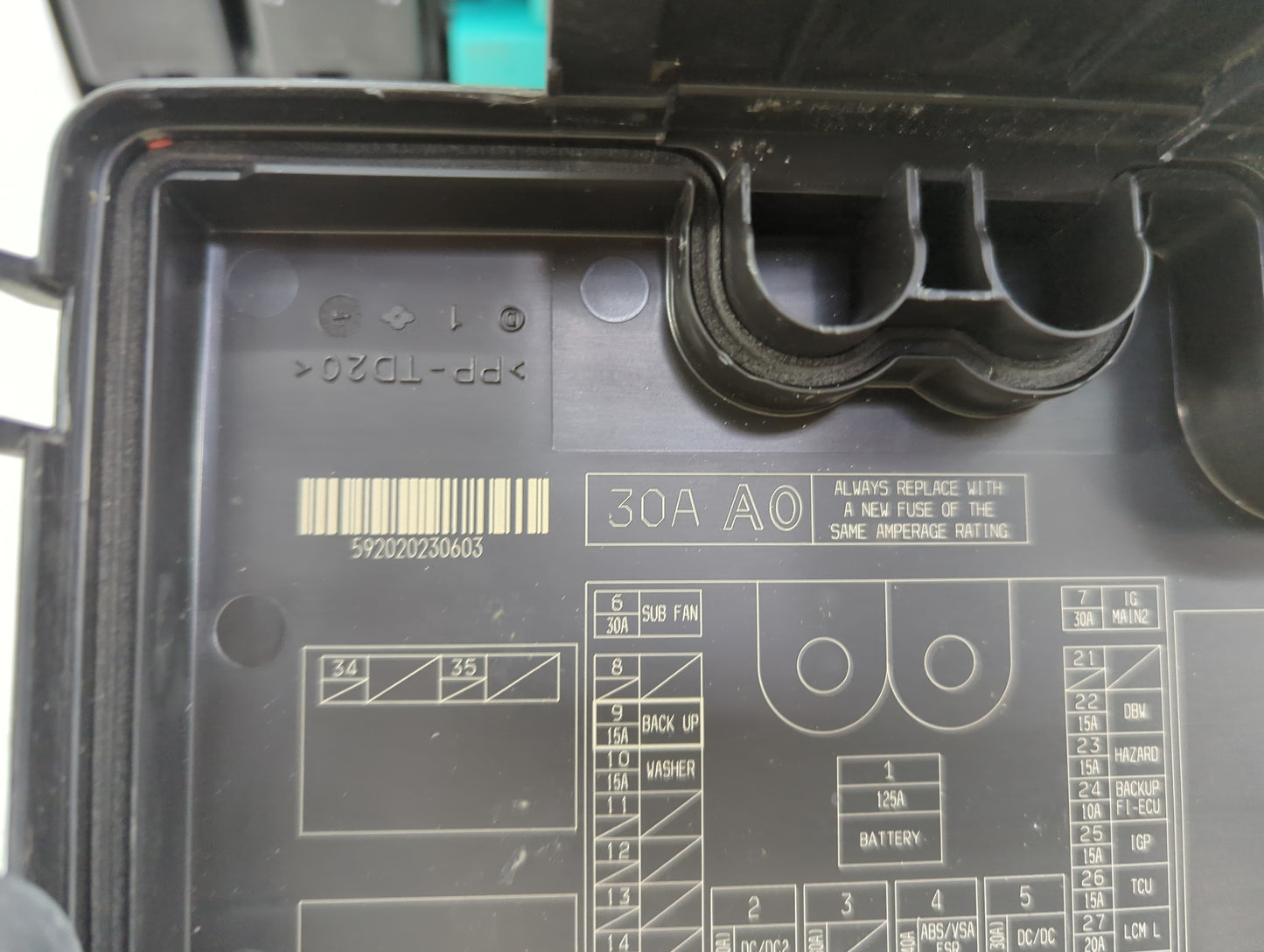 2023 Honda Accord Fusebox Fuse Box Panel Relay Module Fits OEM Used Auto Parts - Oemusedautoparts1.com