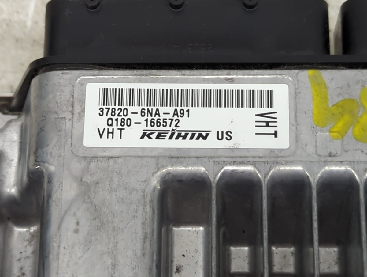 2023 Honda Accord PCM Engine Control Computer ECU ECM PCU OEM P/N:37820-6NA-A91 Fits OEM Used Auto Parts - Oemusedautoparts1