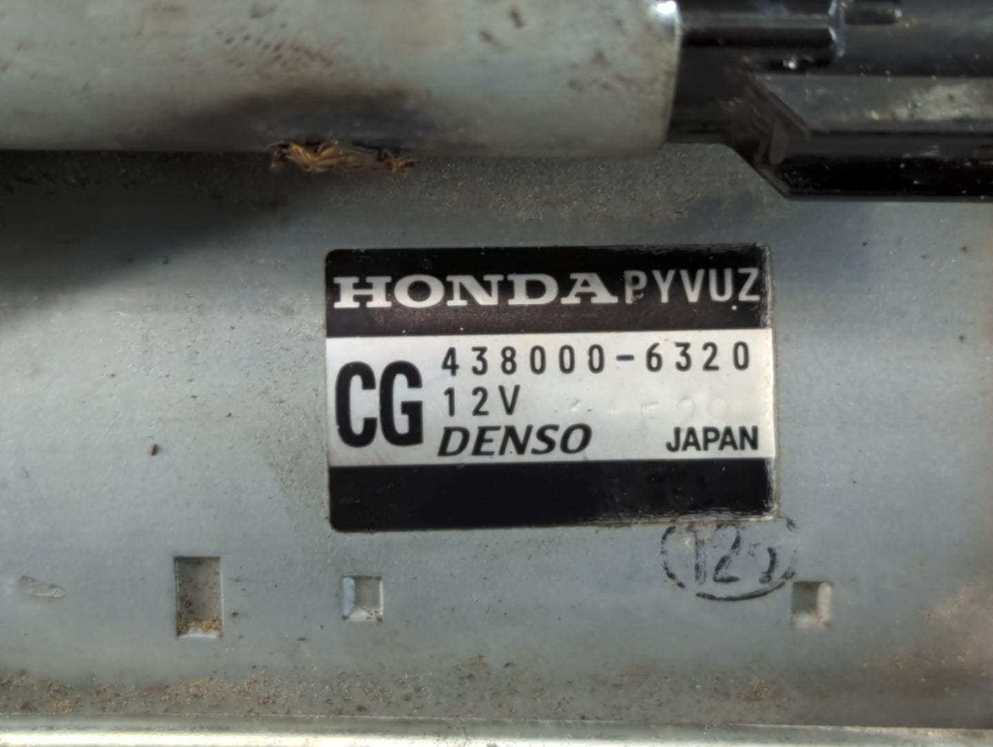 2023 Honda Accord Car Starter Motor Solenoid OEM P/N:438000-6320 Fits OEM Used Auto Parts - Oemusedautoparts1.com