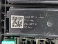 2022 Honda Civic Fusebox Fuse Box Panel Relay Module P/N:BY04 0322 16 28850-T20-C110-Y1 Fits OEM Used Auto Parts - Oemusedau