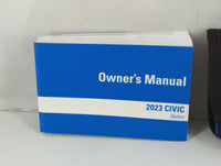 2023 Honda Civic Owners Manual Book Guide P/N:00X31-T20-6100 OEM Used Auto Parts - Oemusedautoparts1.com