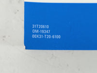 2023 Honda Civic Owners Manual Book Guide P/N:00X31-T20-6100 OEM Used Auto Parts - Oemusedautoparts1.com