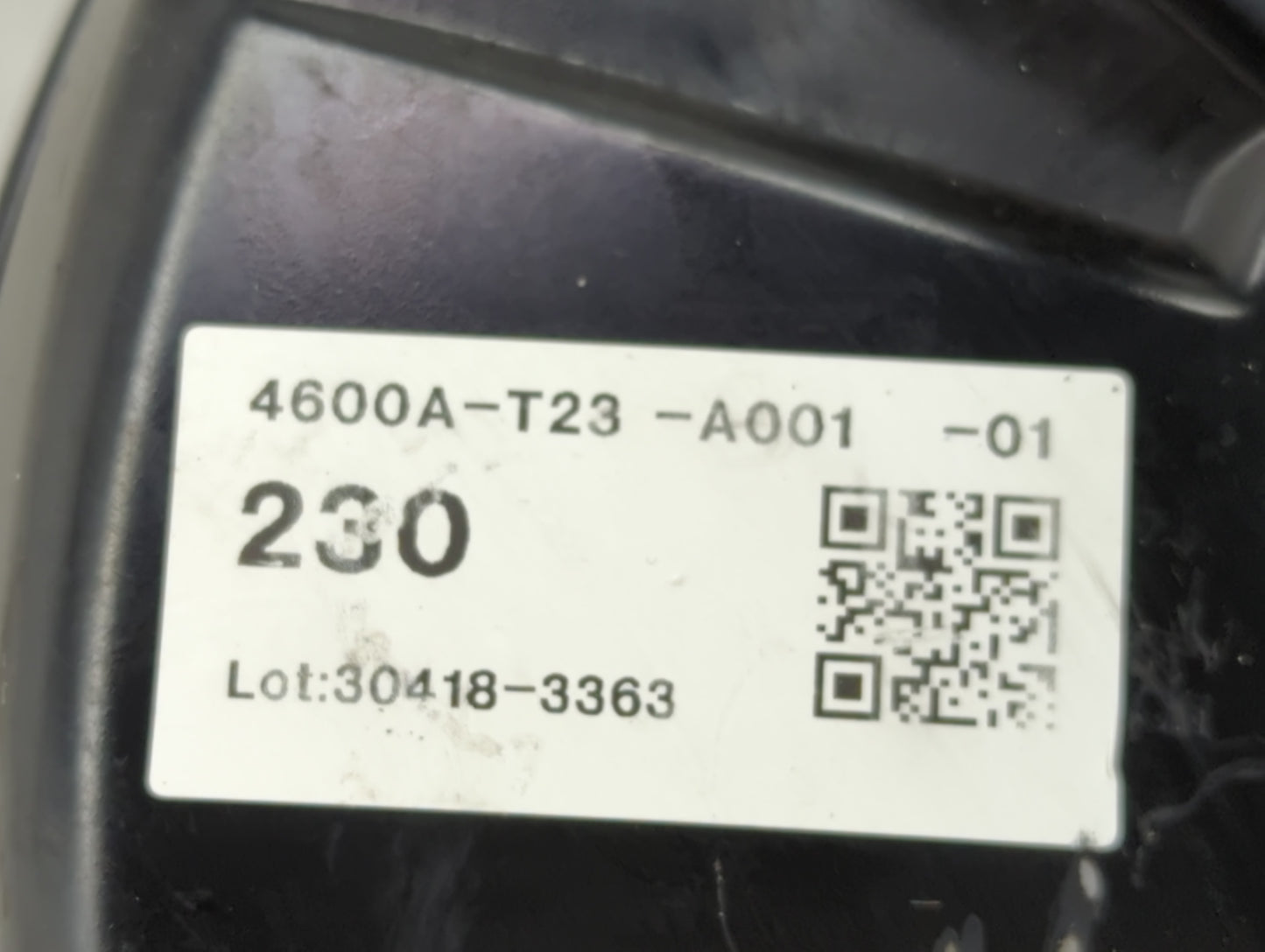2023 Honda Civic Power Brake Booster Oem - Oemusedautoparts1.com