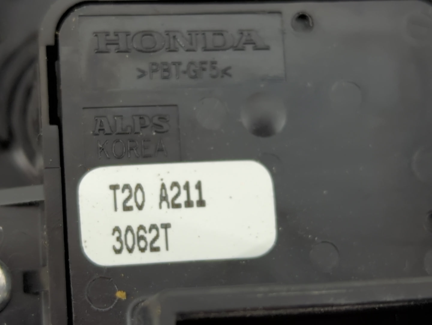 2022 Honda Civic Master Power Window Switch Replacement Driver Side Left P/N:T20 A211 Fits OEM Used Auto Parts - Oemusedauto