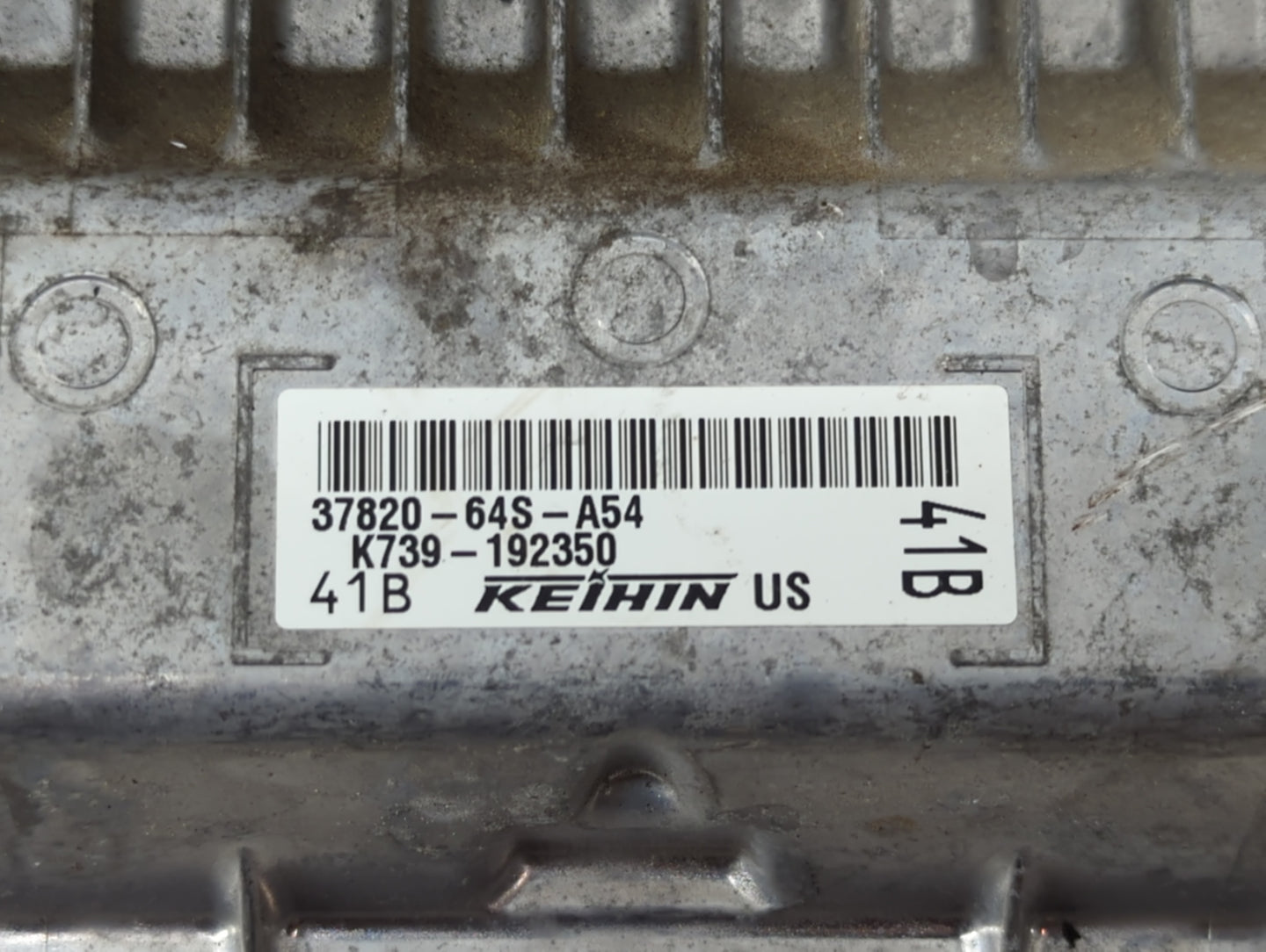 2022 Honda Civic PCM Engine Control Computer ECU ECM PCU OEM P/N:37820-64S-A54 Fits OEM Used Auto Parts - Oemusedautoparts1.