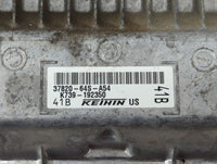 2022 Honda Civic PCM Engine Control Computer ECU ECM PCU OEM P/N:37820-64S-A54 Fits OEM Used Auto Parts - Oemusedautoparts1.