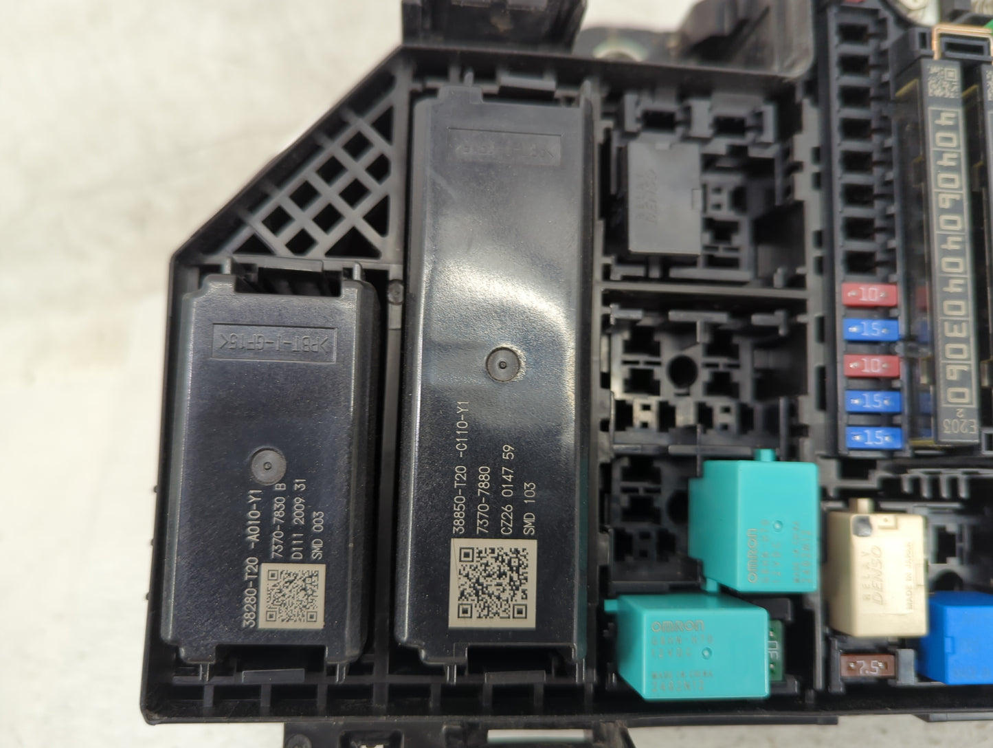 2022 Honda Civic Fusebox Fuse Box Panel Relay Module P/N:T20-A0 Fits OEM Used Auto Parts - Oemusedautoparts1.com
