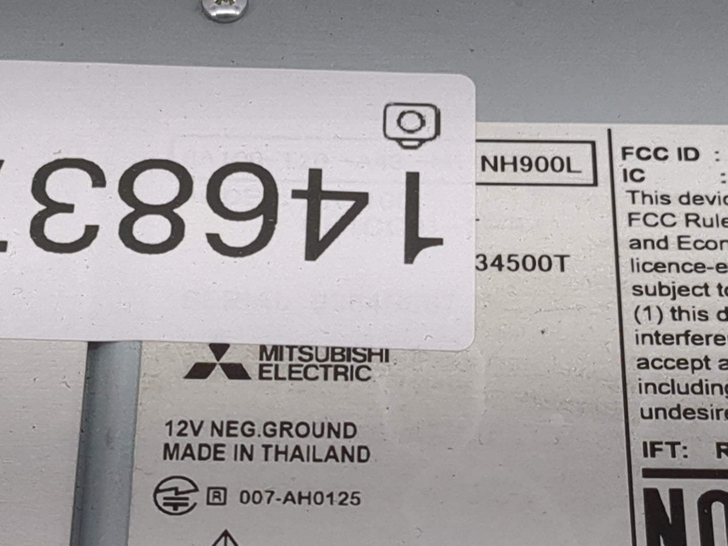 2023 Honda Civic Information Display Screen 1468379 - Oemusedautoparts1.com