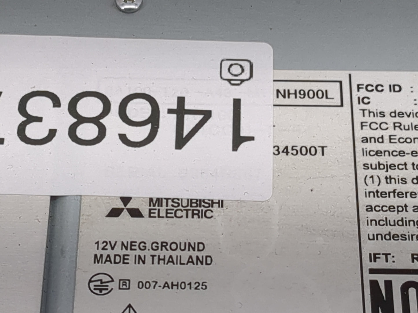 2023 Honda Civic Information Display Screen 1468379 - Oemusedautoparts1.com