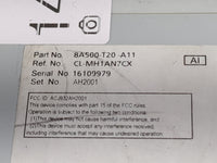 2023 Honda Civic Radio AM FM Cd Player Receiver Replacement P/N:8A500-T20-A11 CL-MH1AN7CX, ACJ932AH2001 Fits OEM Used Auto P