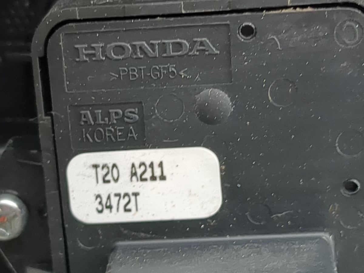 2022 Honda Civic Master Power Window Switch Replacement Driver Side Left P/N:T20 A211 Fits OEM Used Auto Parts - Oemusedauto