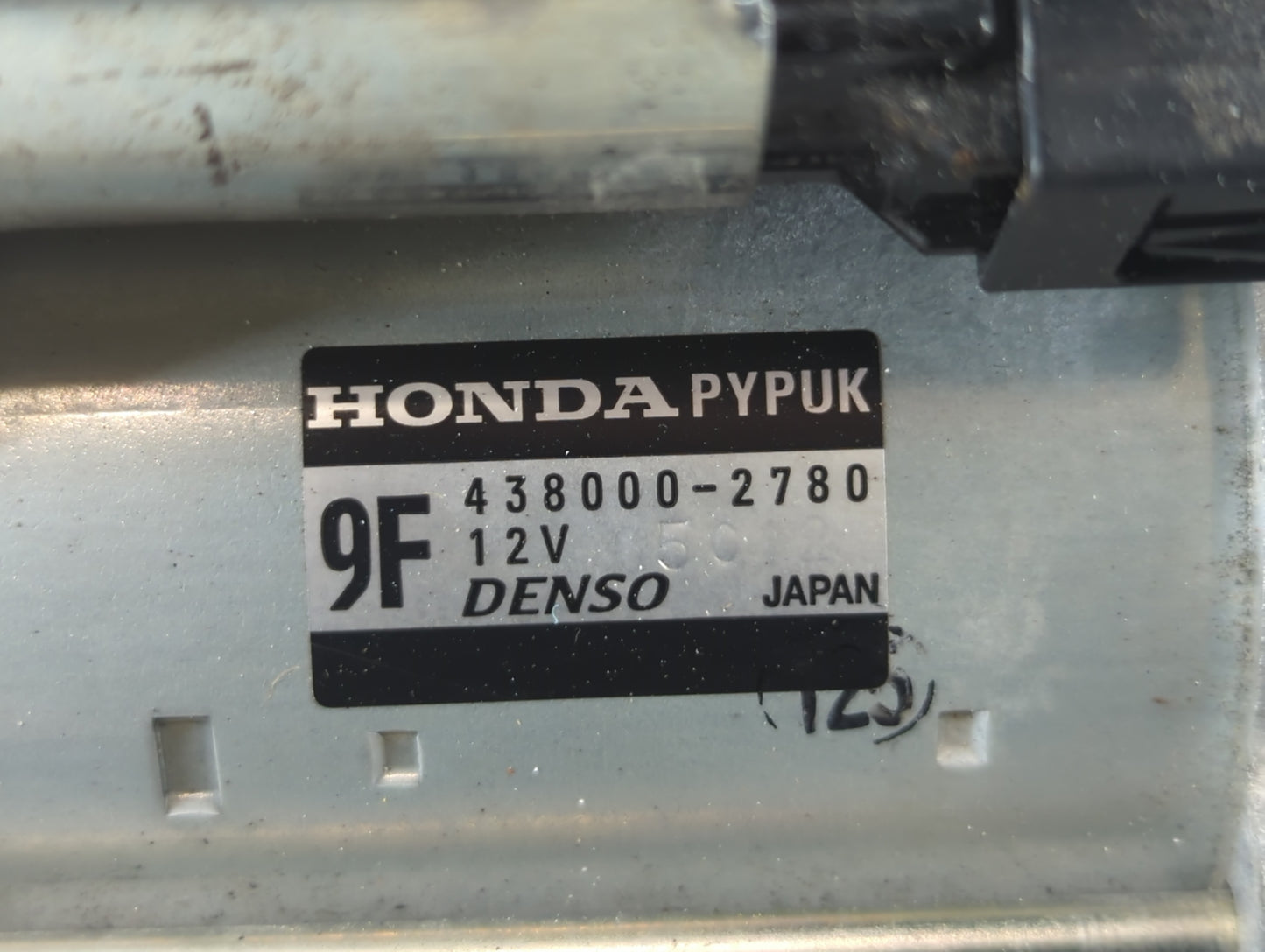 2022 Honda Civic Car Starter Motor Solenoid OEM P/N:438000-2780 Fits OEM Used Auto Parts - Oemusedautoparts1.com