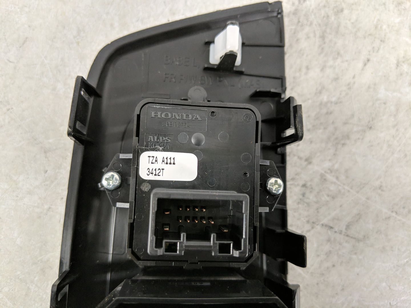 2023 Honda Cr-V Master Power Window Switch Replacement Driver Side Left P/N:3412T TZA A111 Fits OEM Used Auto Parts - Oemuse