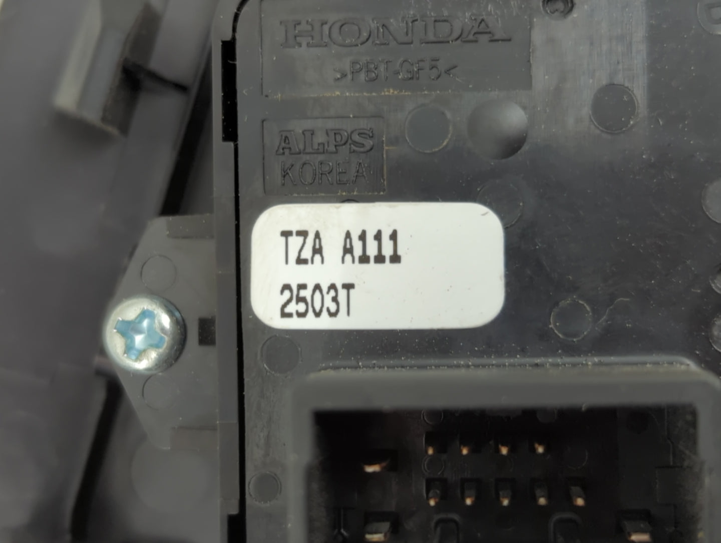 2023 Honda Cr-V Master Power Window Switch Replacement Driver Side Left P/N:TZA A111 Fits OEM Used Auto Parts - Oemusedautop