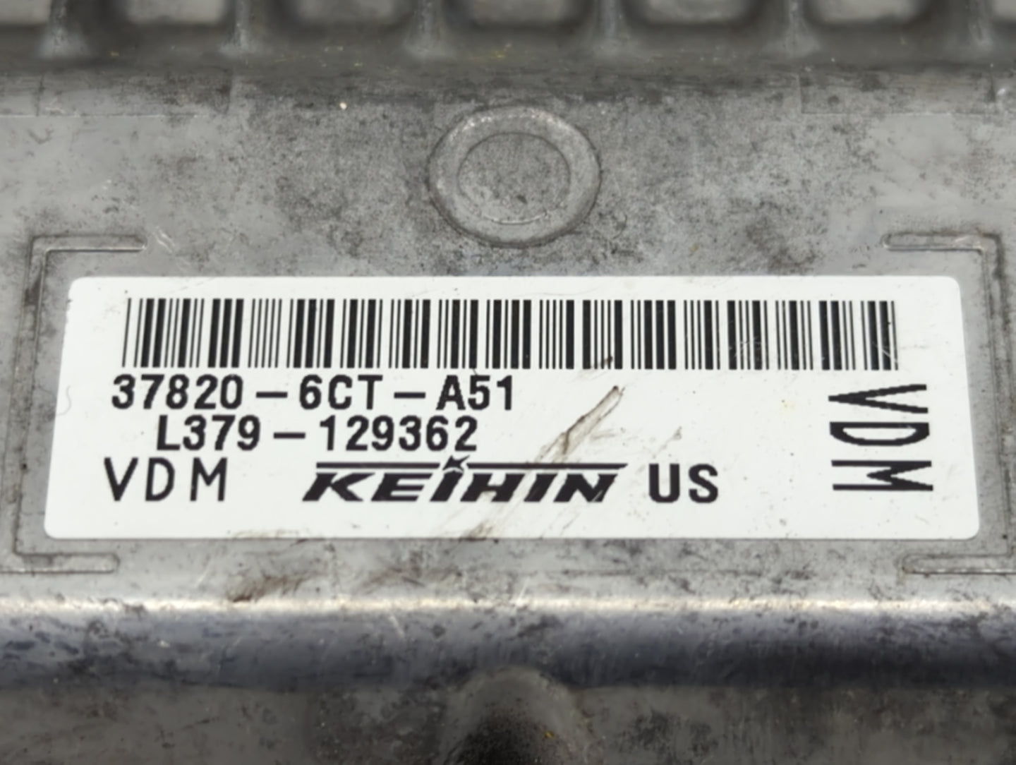 2023 Honda Hr-V PCM Engine Control Computer ECU ECM PCU OEM P/N:L379-129362 37820-6CT-A51 Fits OEM Used Auto Parts - Oemused