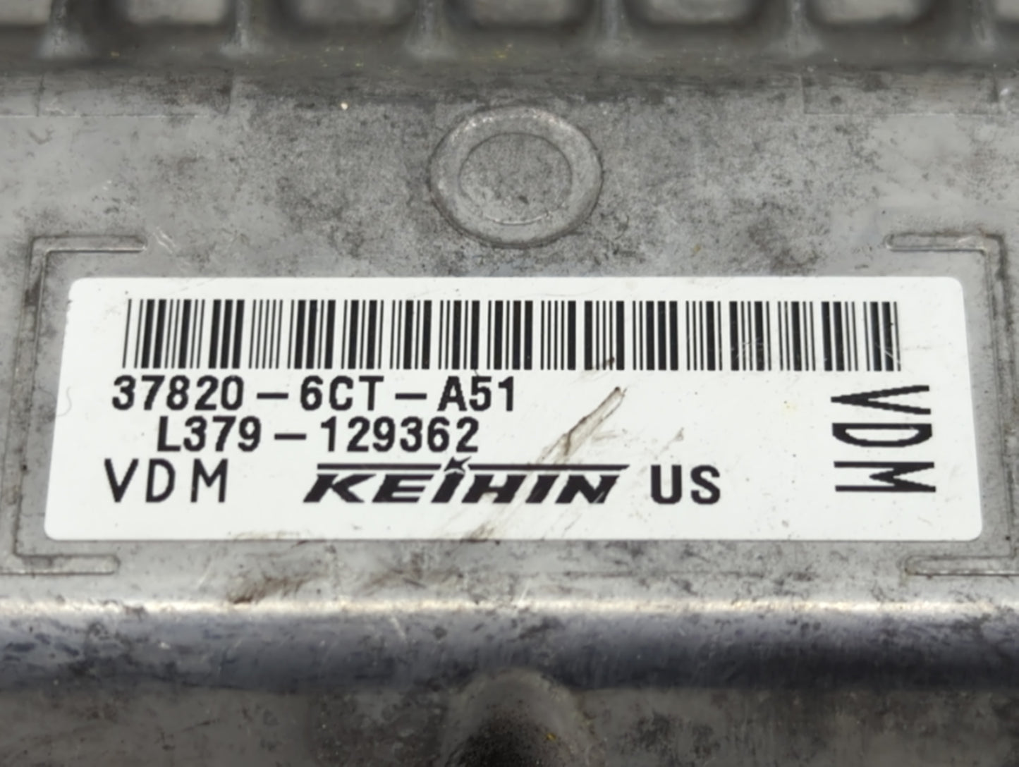 2023 Honda Hr-V PCM Engine Control Computer ECU ECM PCU OEM P/N:L379-129362 37820-6CT-A51 Fits OEM Used Auto Parts - Oemused