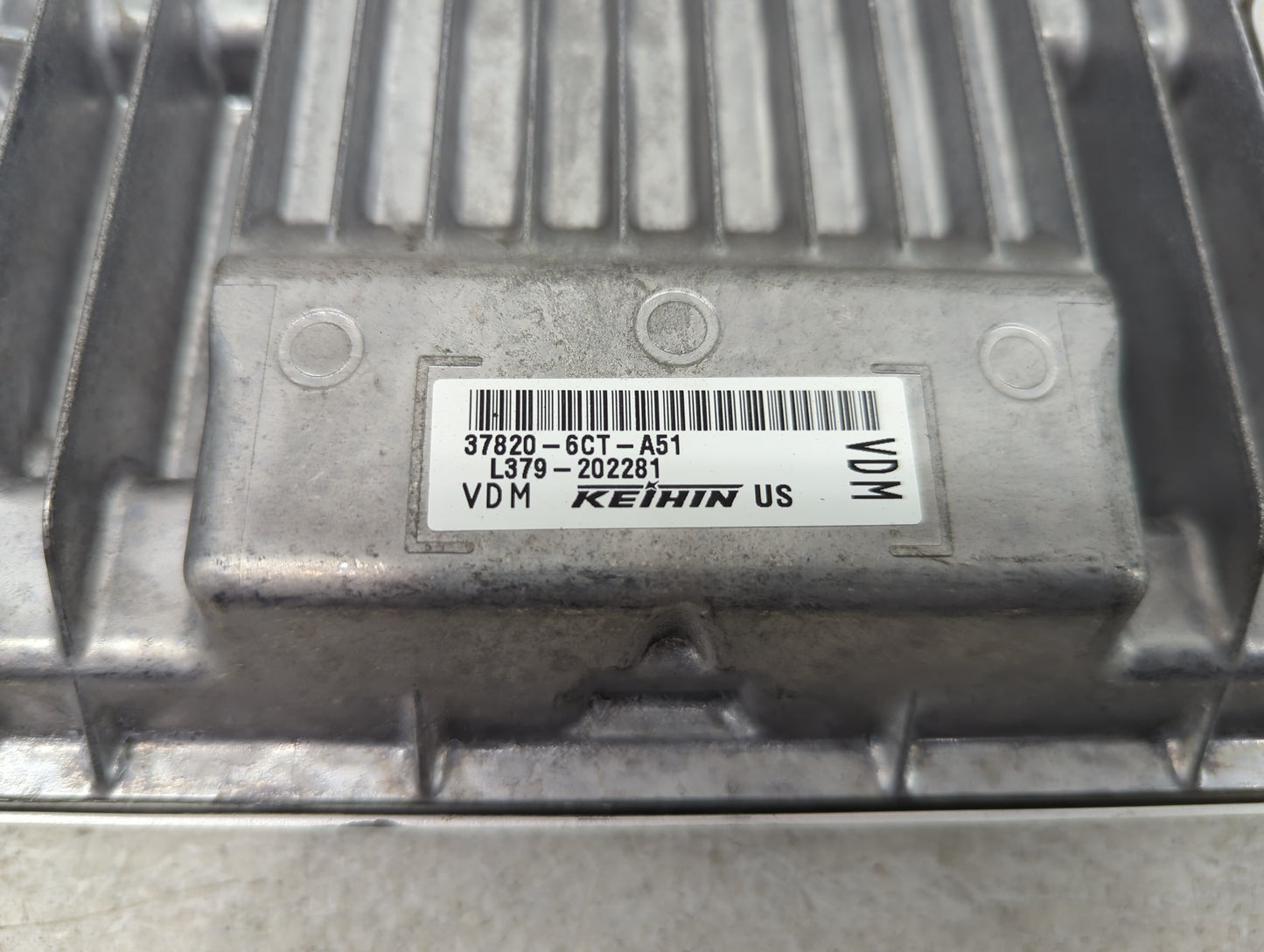 2023 Honda Hr-V PCM Engine Control Computer ECU ECM PCU OEM P/N:37820-6CT-A51 Fits OEM Used Auto Parts - Oemusedautoparts1.c