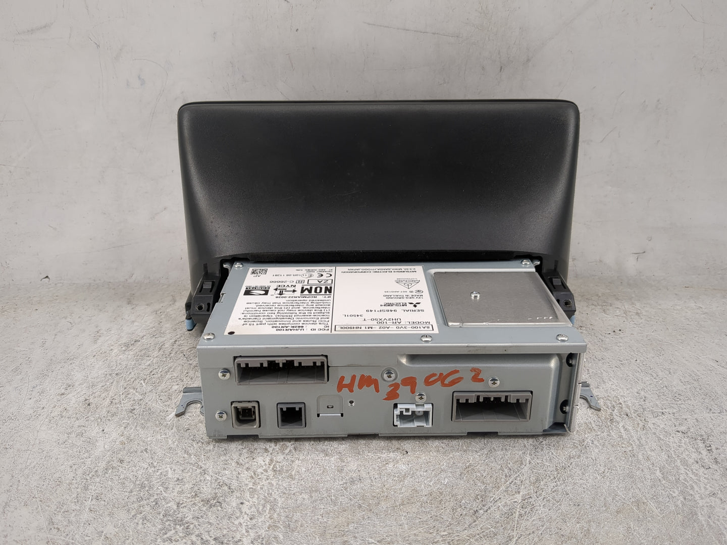 2023 Honda Hr-V Radio AM FM Cd Player Receiver Replacement P/N:8A100-3V0-A02-M1 AR-100, UH2VX50-T, UJHAR1 Fits OEM Used Auto