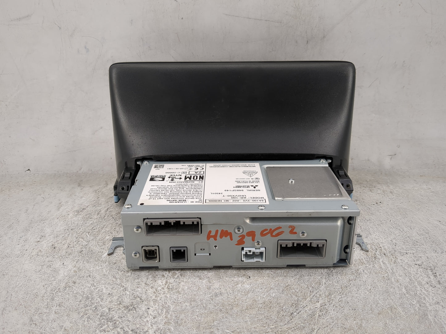 2023 Honda Hr-V Radio AM FM Cd Player Receiver Replacement P/N:8A100-3V0-A02-M1 AR-100, UH2VX50-T, UJHAR1 Fits OEM Used Auto
