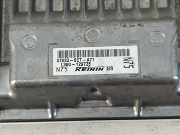 2023 Honda Hr-V PCM Engine Control Computer ECU ECM PCU OEM P/N:L380-129725 37820-6CT-A71 Fits OEM Used Auto Parts