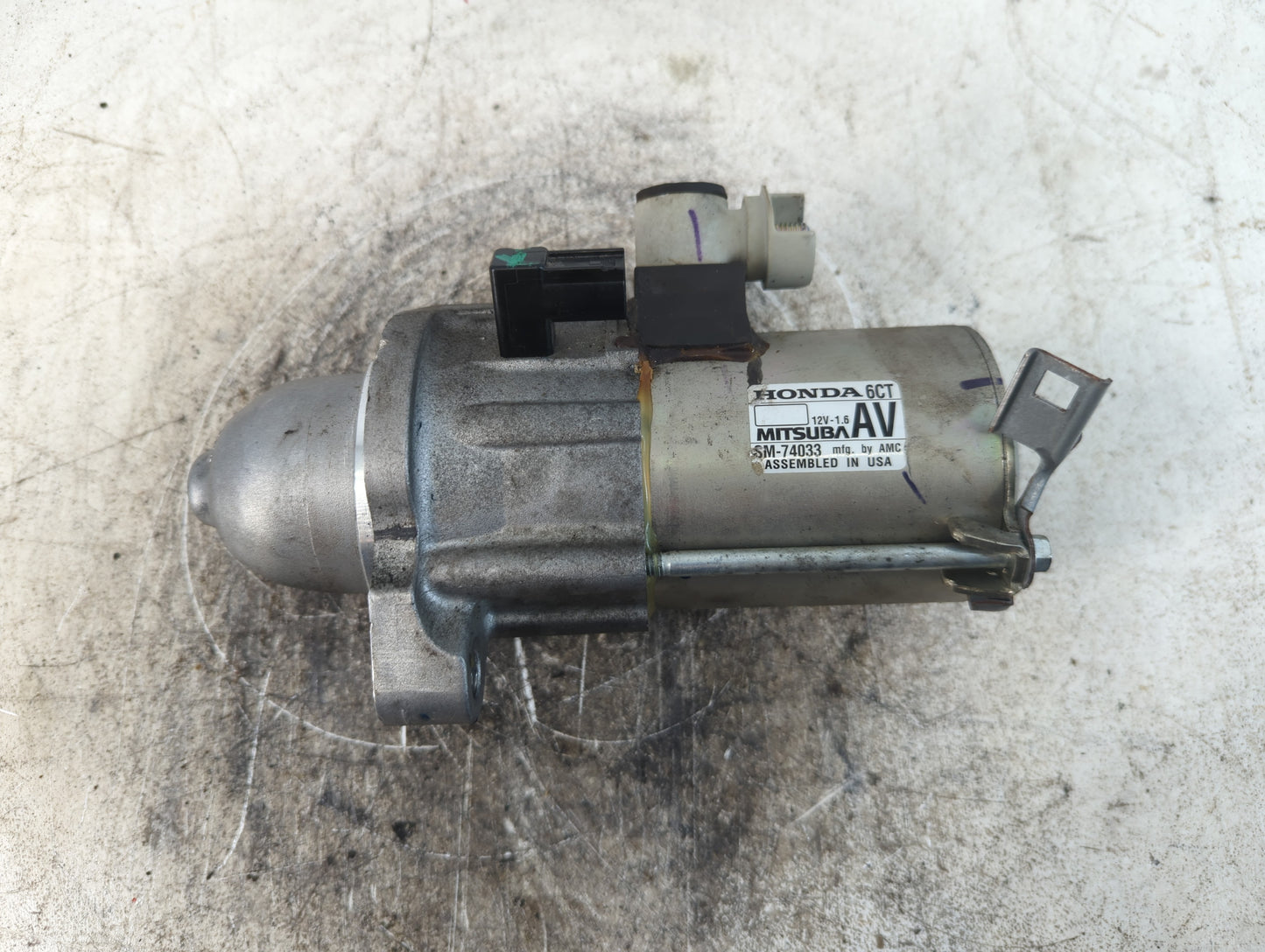 2023 Honda Hr-V Car Starter Motor Solenoid OEM P/N:SM-74033 Fits OEM Used Auto Parts - Oemusedautoparts1.com