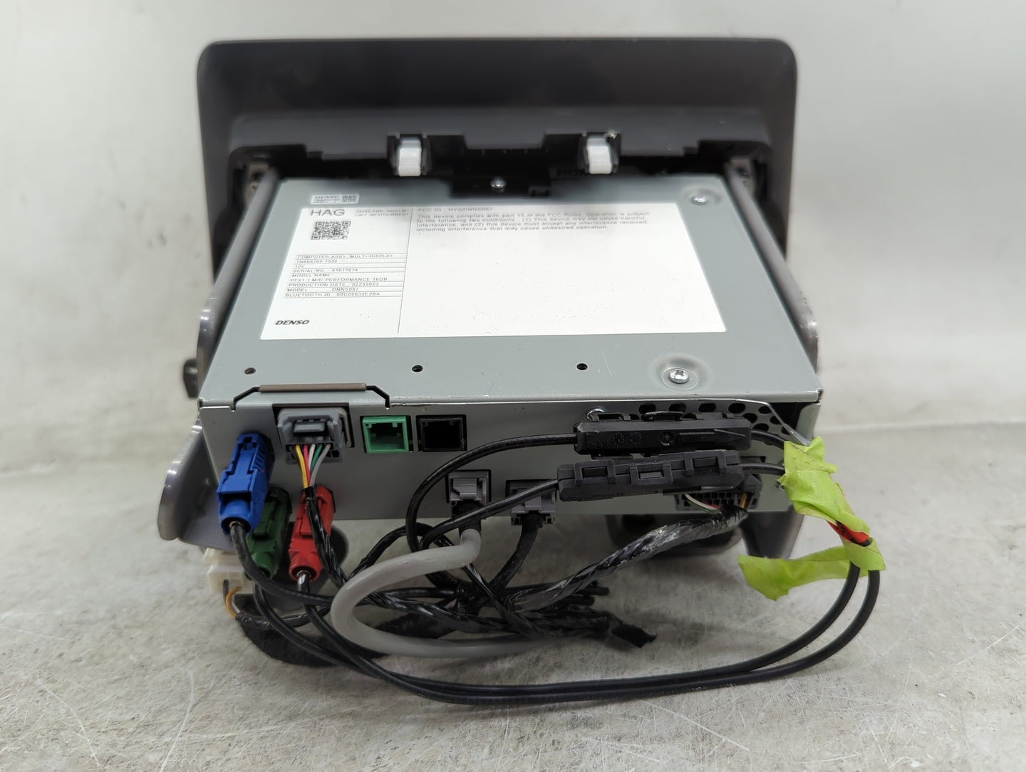 2023 Honda Odyssey Radio AM FM Cd Player Receiver Replacement P/N:39100THR AG80 RSA1RAG82322400Z4 Fits OEM Used Auto Parts -