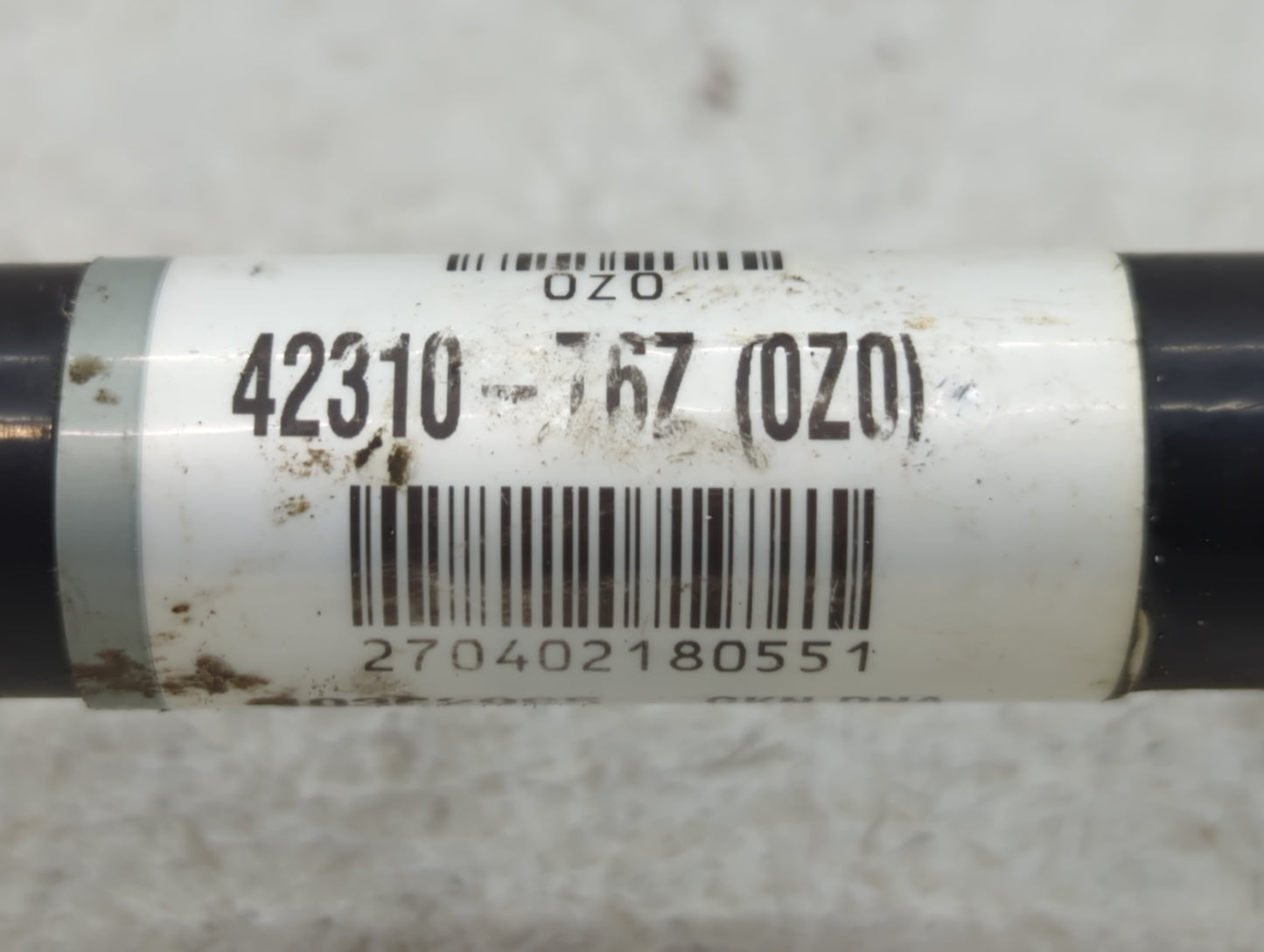 2020-2022 Honda Ridgeline Axle Shaft Front Passenger Cv C/v - Oemusedautoparts1.com