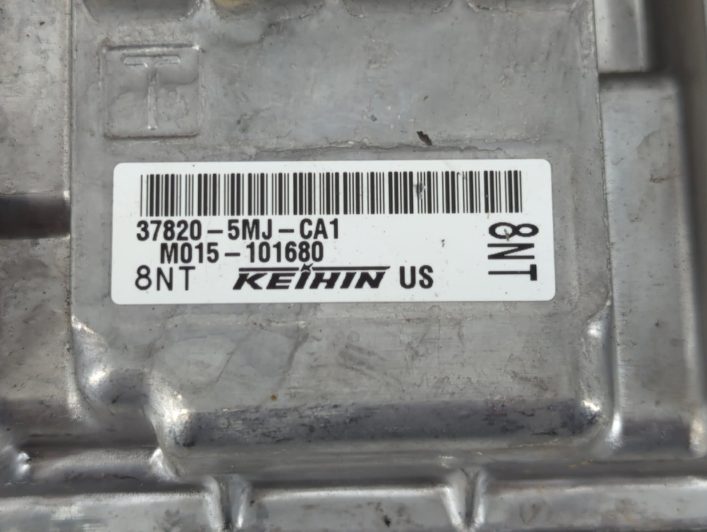 2023 Honda Ridgeline PCM Engine Control Computer ECU ECM PCU OEM P/N:37820-5MJ-CA1 Fits OEM Used Auto Parts - Oemusedautopar